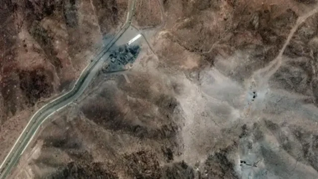 फ़ोर्दो के पहाड़ जहां अमेरिका ने हमला किया था