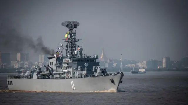 စစ်ကောင်စီရဲ့ (၇၂) နှစ်ပြည့် ရေတပ်အခမ်းအနားမှာတွေ့ ရတဲ့ မြန်မာစစ်သင်္ဘော