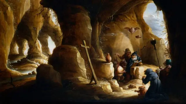 "La Tentación de San Antonio", de Abraham Teniers.