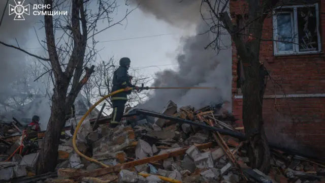 последствия атаки в Сумской области
