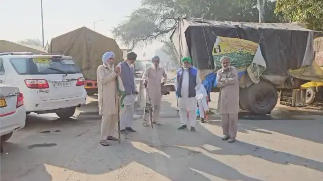 ਖਨੌਰੀ ਬਾਰਡਰ ’ਤੇ ਕਿਸਾਨ