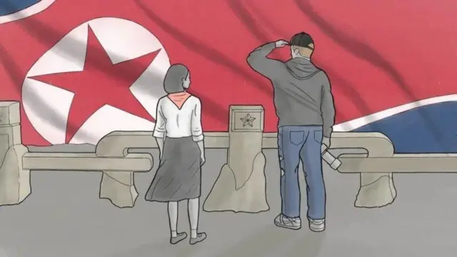 उत्तर कोरियातील एका मुलीनं जेव्हा एका पर्यटकाला फाटकी (रिप्ड) जीन्स घातलेलं पाहिलं तेव्हा तिला धक्काच बसला