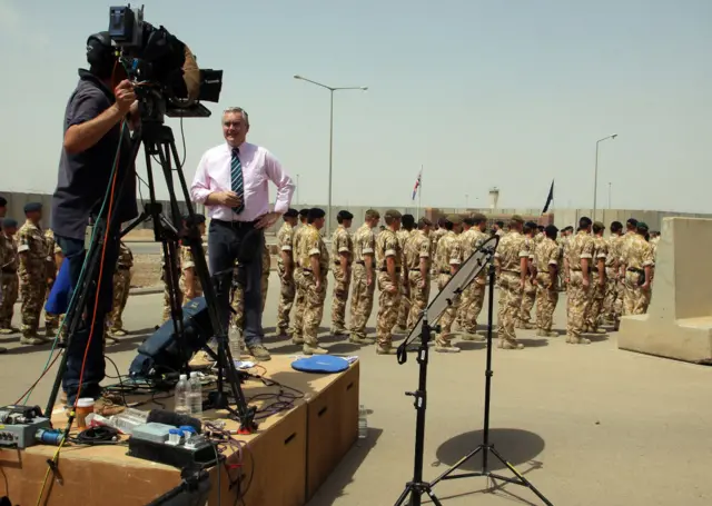 इराक युद्ध के दौरान रिपोर्टिंग