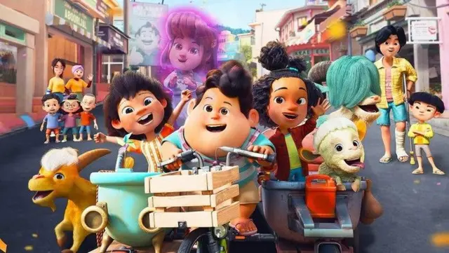 Film animasi Jumbo berkisah tentang Don, seorang anak laki-laki yang penuh dengan imajinasi.