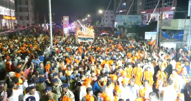 અમિત શાહનો રોડ શો