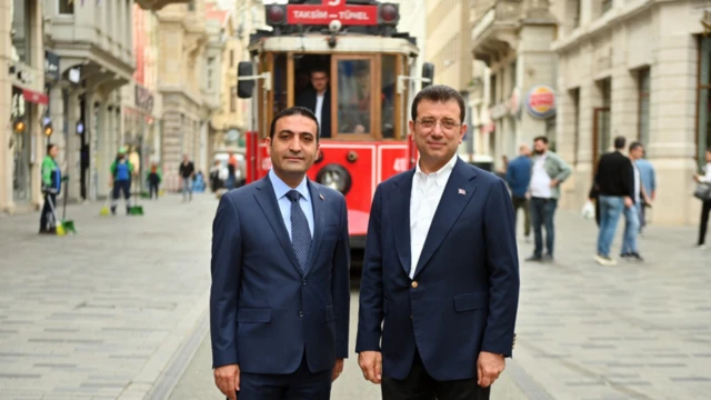 İnan Güney ve Ekrem İmamoğlu