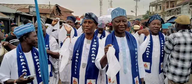 Àwọn tó ń kópa níbi ayẹyẹ ọdún Osun Osogbo