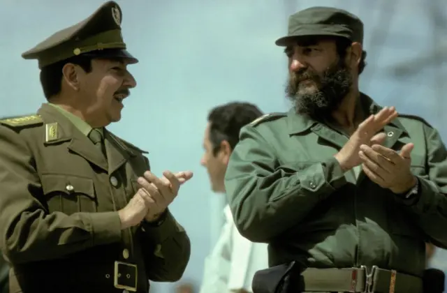 Los hermanos Castro en 1978.