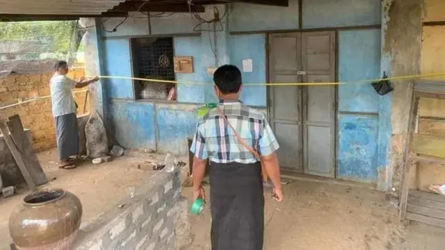 စစ်ကောင်စီအုပ်ချုပ်‌ရေးအဖွဲ့တွေက နေအိမ်ကို ချိပ်ပိတ်