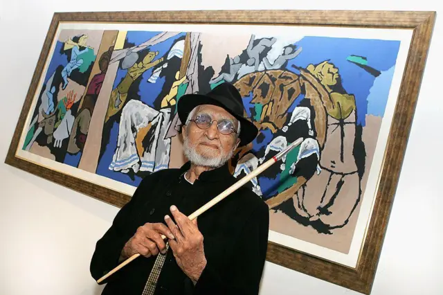 एम एफ हुसैन 