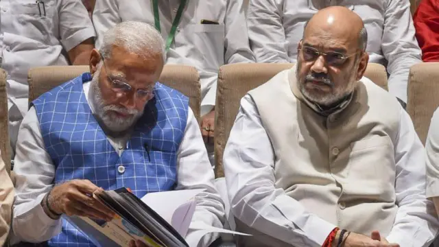 नरेंद्र मोदी आणि अमित शाह 