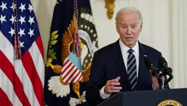 Mr Biden reiterated his "ironclad" defence commitment to the Philippines