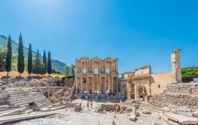 Efes Antik kentinin harabeleri