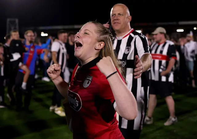 Ev sahibi taraftarların yaşadığı büyük mutluluk