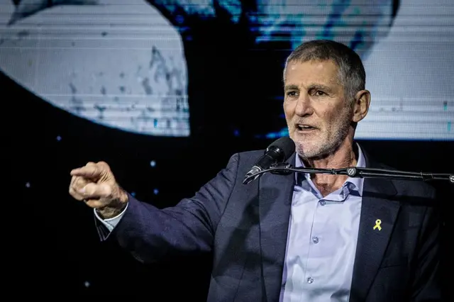 Yair Golan, líder del partido opositor Demócrata.