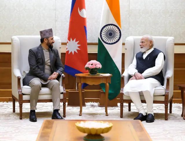 रवि लामिछाने र नरेन्द्र मोदी