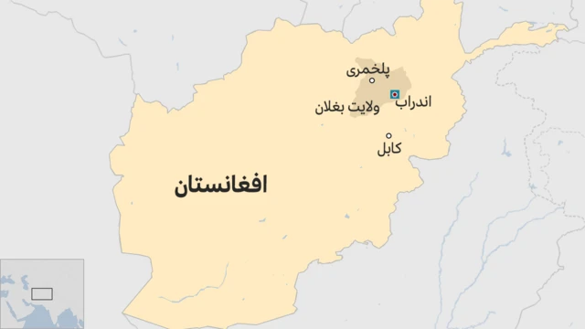 نقشه اندراب
