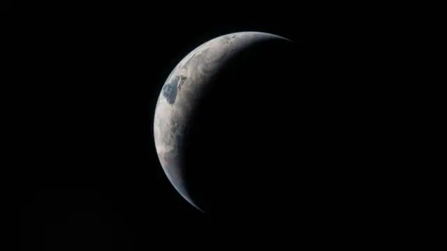 La Tierra vista desde Orión