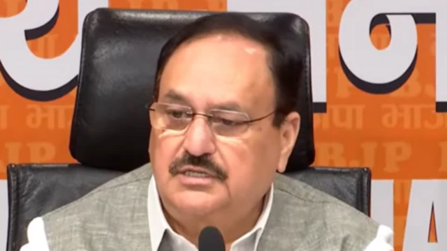 भारतीय जनता पक्षाचे नेते आणि केंद्रीय आरोग्यमंत्री जगत प्रकाश नड्डा 