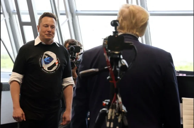 Trump iyo Musk ayaa horey ugu kulmay  Florida