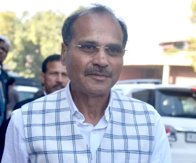 কংগ্রেস নেতা অধীর রঞ্জন চৌধুরী