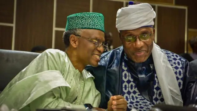 Amaechi tare da tsohon gwamnan Kaduna, El-Rufai