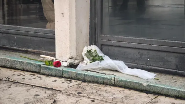 Cveće na mestu nesreće