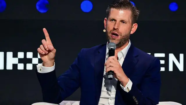 Ông Eric Trump gần đây đã đến UAE và phát biểu tại hội nghị tiền mã hóa Token 2049 vào ngày 1/5