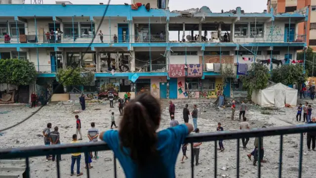 गाझामधल्या संयुक्त राष्ट्रांच्या शाळेवर इस्रायलचा हल्ला