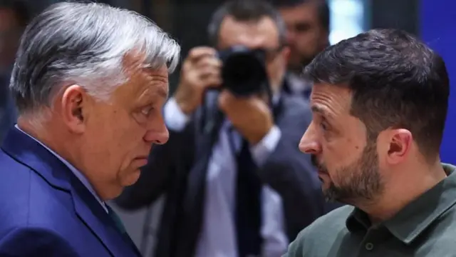 Віктор Орбан і Володимир Зеленський