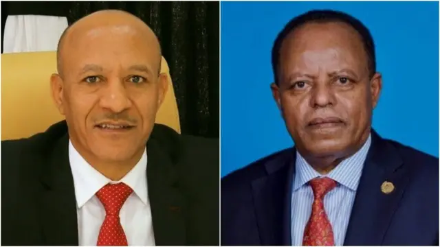 ኣቶ ተመስገን ጥሩነህ [ጸጋም] ኣምባሳደር ታዮ ኣጽቀስላሴ [የማን] 