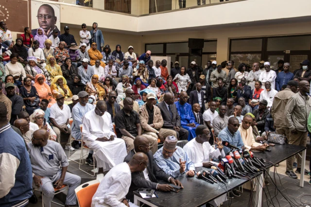 Coalition sortante au pouvoir Benno Bokk Yaakar 