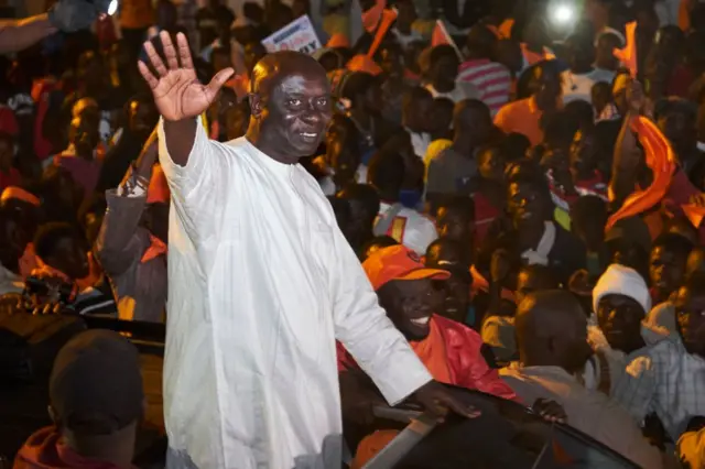 Idrissa Seck, le candidat qui dit être le "plus expérimenté".