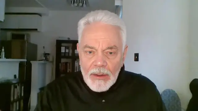 Frank Snepp, nhà phân tích đứng đầu của CIA về chiến lược của Bắc Việt trong Chiến tranh Việt Nam, người đảm nhận nhiệm vụ đưa cựu Tổng thống Nguyễn Văn Thiệu ra sân bay rời Việt Nam ngày. Snepp trong cuộc phỏng vấn với BBC ngày 25/4