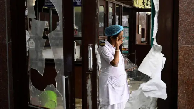 आरजी कर अस्पताल में बीते सप्ताह हुई थी तोड़फोड़
