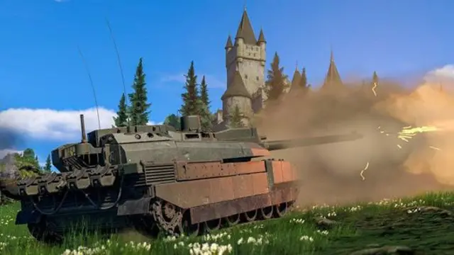 Kifaru cha Kifaransa cha Leclerc katika mchezo wa video wa War Thunder