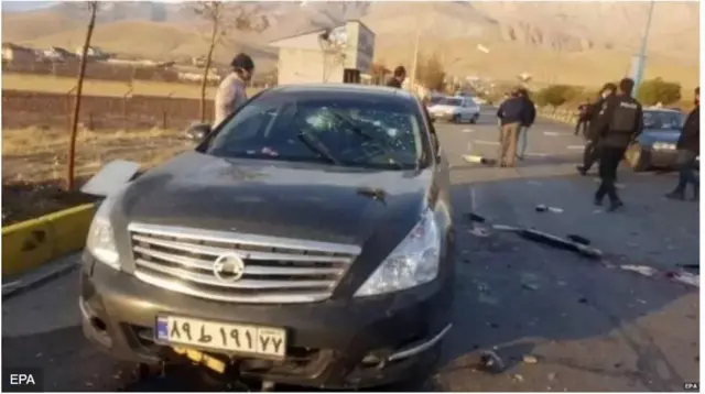 Fakharzada, ambaye aliuawa katika shambulizi la Israel, alikuwa akisafiri kwa gari hilo hilo.