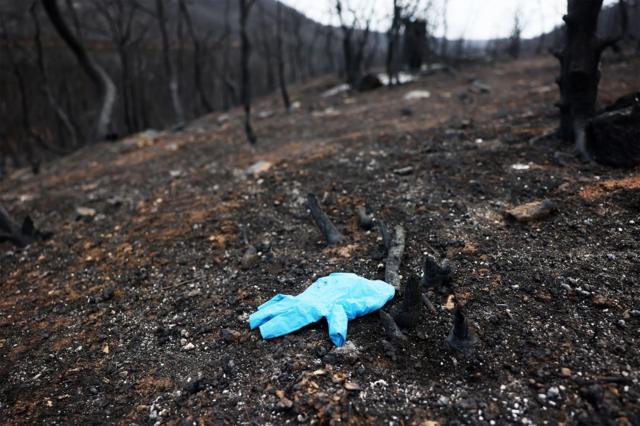 Luva azulapostas esportivas grupochão queimado