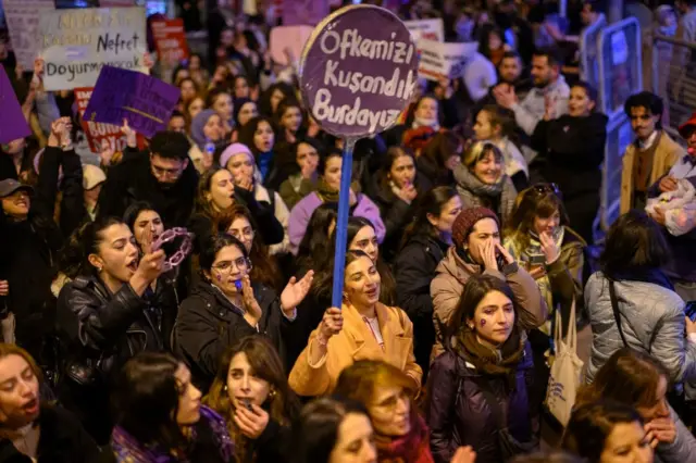 8 Mart Dünya Kadınlar Günü eylemi