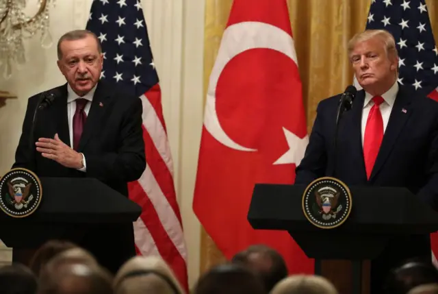 Recep Tayyip Erdoğan ve Donald Trump