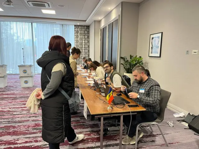 Избирательный участок в Лондоне