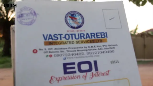 Fọọmu ayederu lati lọ ilu Oyinbo