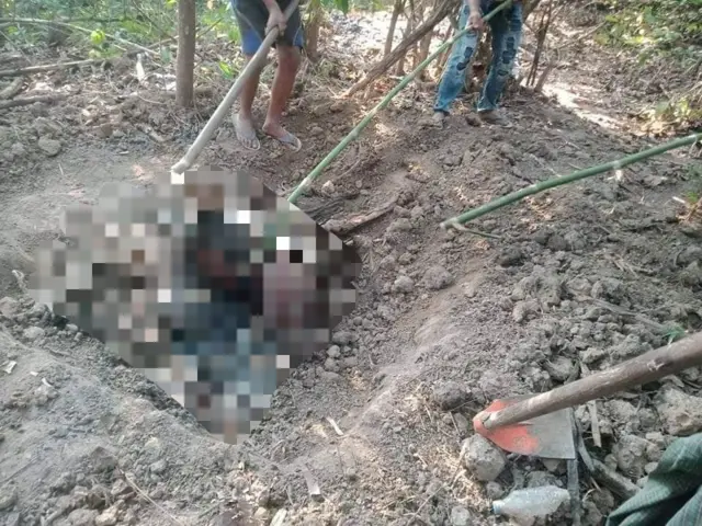 မြေမြှုပ်ခံထားရတဲ့ရုပ်အလောင်းတွေကို ပြန်လည်တူးဖော်