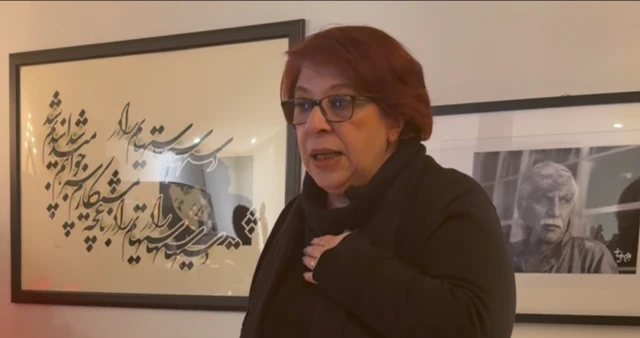 نیلوفر بیضایی گفت که با بهوجود آمدن جنبش زن زندگی آزادی، حس زندگی دوبارهای در پدرم پیدا شد