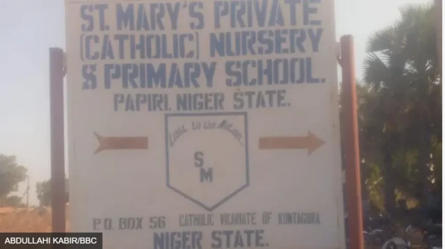 Àkọ́lé ilé ẹ̀kọ́ St Mary Catholic Church