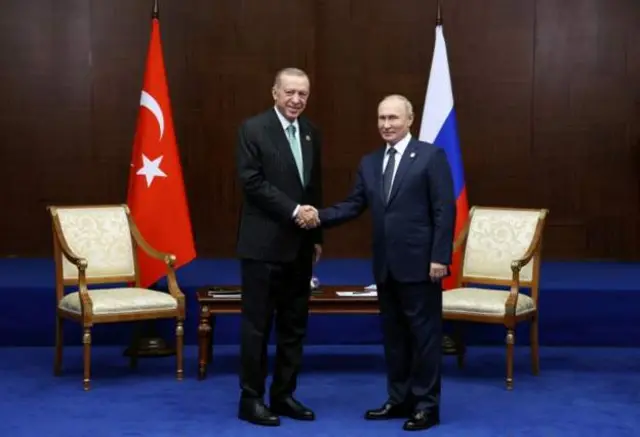 اردوغان او ولادیمیر پوتین