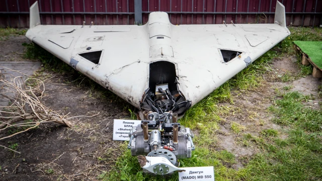 Shahed 136 enkazı.</p><p>