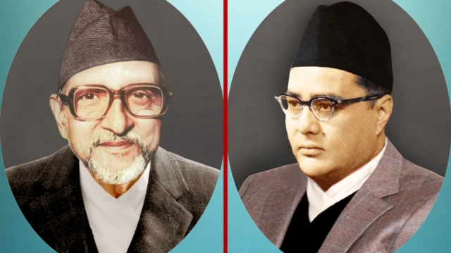 वीपी कोइराला र सुवर्ण शमशेर