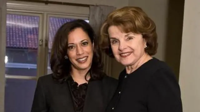 Kamala Harris e Dianne Feinsteinbet z2008