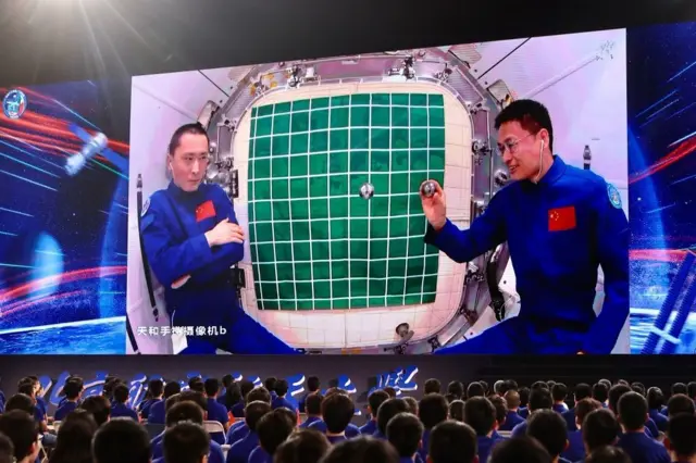 चीन का अंतरिक्ष स्टेशन.